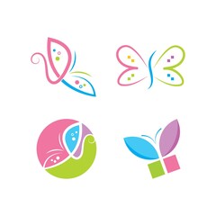 Obraz premium butterfly illustration vector design
