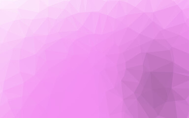 Light Pink vector abstract mosaic backdrop.