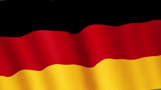 Germany. State flag of the country.