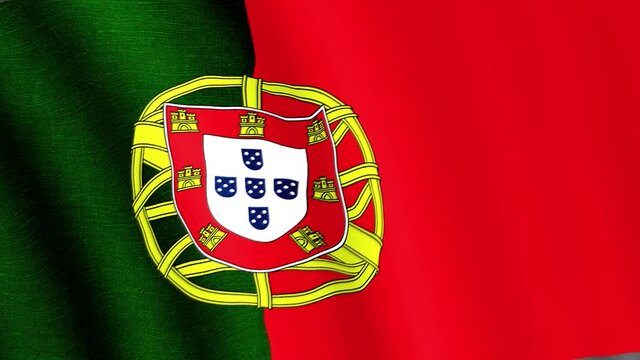 Portugal. State flag of the country