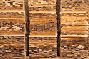 Pallet of boards texture background