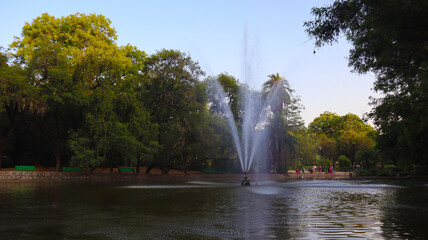 fountain in the park
