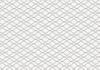 vector pattern with geometric waves. Endless stylish texture. Ripple monochrome background. pattern is on swatches panel.