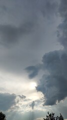 storm clouds time lapse