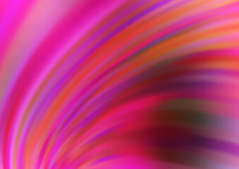 Light Pink vector template with lines, ovals.