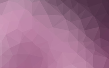 Light Pink vector triangle mosaic template.