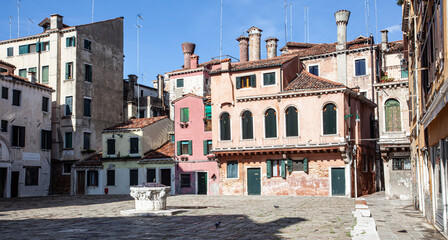 Fototapeta na wymiar Venice in the period of covid 19