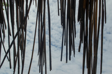 icicles on the roof