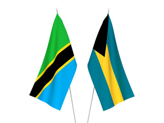 Tanzania and Commonwealth of The Bahamas flags
