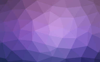 Light Purple vector abstract polygonal texture.