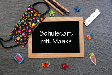 Schulstart mut Maske
