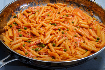 Cooking Penne Alla Vodka
