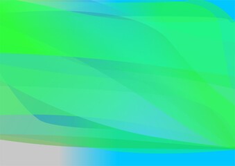 Obraz premium abstract colorful geometric shapes background in fluid curves composition