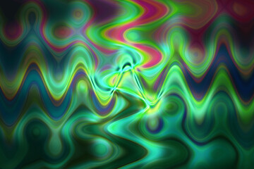 An abstract wavy psychedelic background image.