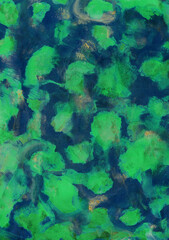 Fototapeta na wymiar Simple colorful abstract watercolor background. Hand-painted texture, splashes, drops of paint, paint smears. Design for backgrounds, wallpapers, covers and packaging, wrapping paper.