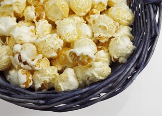 Popcorn in Basket