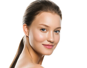 Obraz premium Skin care woman beauty natural make up