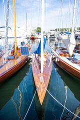 boats in the harbour