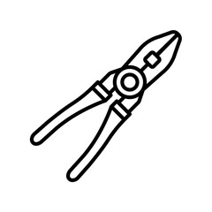 pliers icon vector illustration design