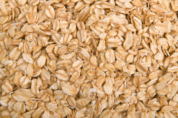 Acercamiento a granos de avena