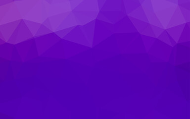 Obraz premium Light Purple vector polygonal template.