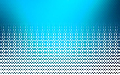 Light BLUE vector cover with spots.