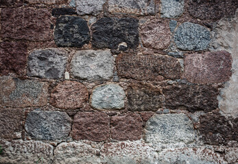 Texture of old masonry