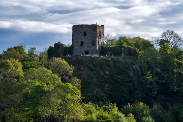 Landscape in Oban photographed in Scotland, in Europe. Picture made in 2019