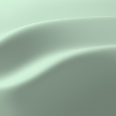 SOFT GREEN MONOCHROMATIC ABSTRACT LANDSCAPE