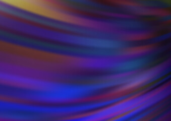 Dark Purple vector glossy abstract background.