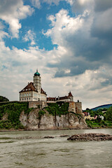 Schonbuhel-Aggsbach, Austria;  Schloss Schonbuhel is a castle in the Lower Austrian town of Schonbuhel-Aggsbach, below Melk on the bank of the Danube.