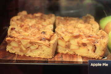 Fresh made apple pie