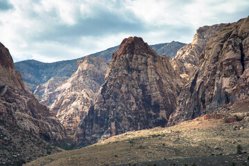 Views of Red Rock Canyon, near Las Vegas, Nevada, USA
