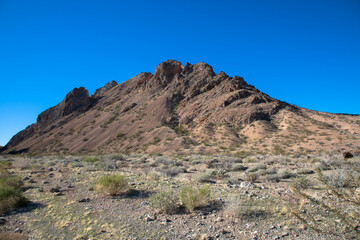Fototapeta na wymiar View of the Valley of Fire, near Las Vegas, Nevada, USA