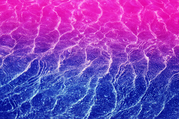 Beautiful photo of clear clear water in the sea