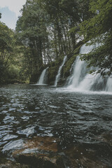 Fototapeta premium waterfall in the forest