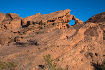 Views of the Valley of Fire, near Las Vegas, Nevada, USA