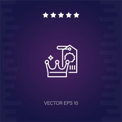 brand vector icon modern illustration