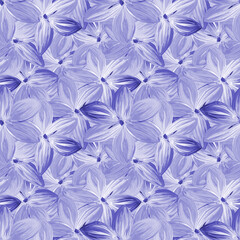 flowers on lilac background handmade gouache gentle seamless pattern . Background for web pages, wedding invitations, date cards, textiles, packaging, fabric, wallpaper