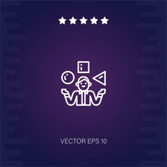 capability vector icon modern illustration