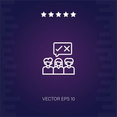 customer feedback vector icon modern illustration