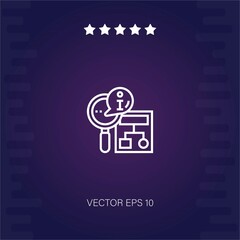 information vector icon modern illustration