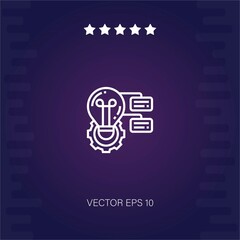 project vector icon modern illustration