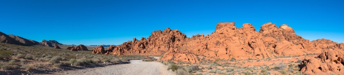 Obraz premium Views of the Valley of Fire, near Las Vega, Nevada, USA