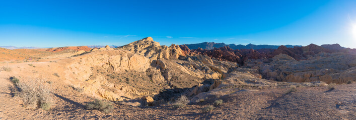 Views of the Valley of Fire, near Las Vega, Nevada, USA