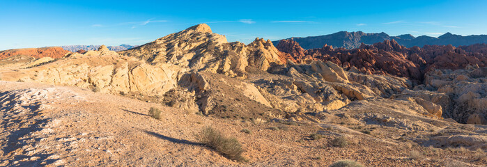 Views of the Valley of Fire, near Las Vega, Nevada, USA