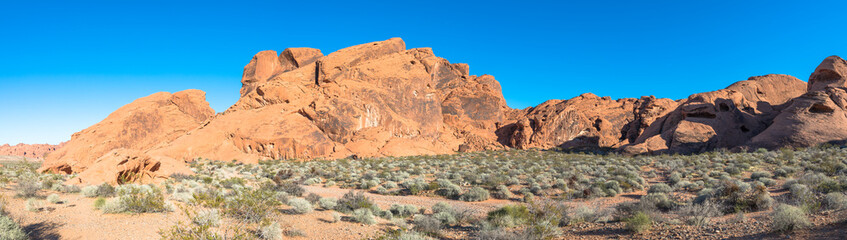 Fototapeta premium Views of the Valley of Fire, near Las Vega, Nevada, USA