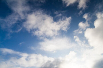 Cloudy sky texture background