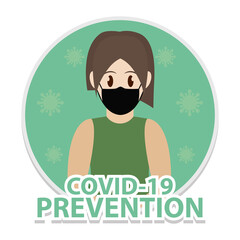 Social distancing poster