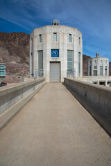 Hoover Dam, Black Canyon of the Colorado River, Nevada and Arizona, USA